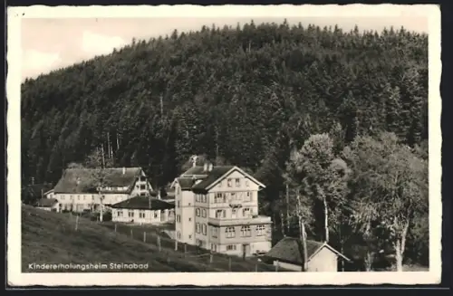 AK Steinabad, Kindererholungsheim am Waldrand