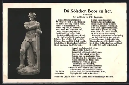 AK Köln, Dä Kölsche Boor en Iser, Marschlied