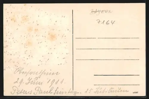 AK Obersontheim, Samariterstiftung mit Vorgärten