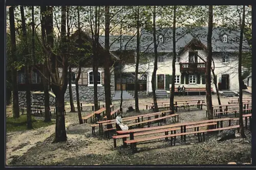 AK Waldstein /Fichtelgeb., Restaurant Waldhaus, Inh. Achim Rossner