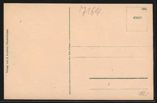 AK Obersontheim, Teilansicht, Samariterstift