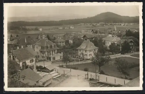 AK Gümligen, Teilansicht mit Hinterland