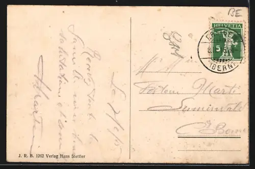 AK Ersigen, Partie am Dorfplatz