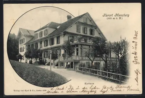 AK Menzberg, Kurgäste am Kurhaus