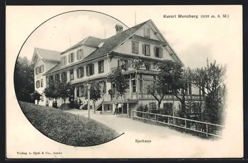 AK Menzberg, Blick auf das Kurhaus