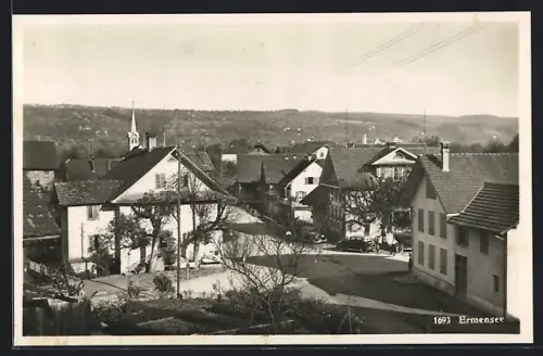 AK Ermensee, Ortspartie mit Kirche