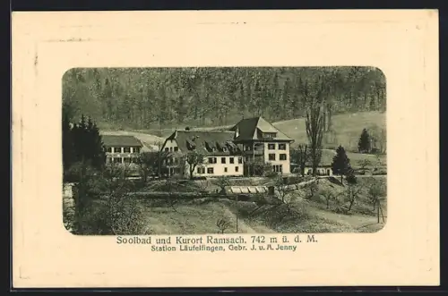 AK Läufelfingen, Kurhotel Soolbad Ramsach, Inh. Gebr. J. u. A. Jenny