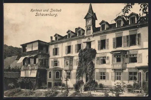 AK Schauenburg, Blick auf das Kurhaus