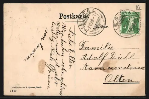 AK Schauenburg, Blick auf das Kurhaus