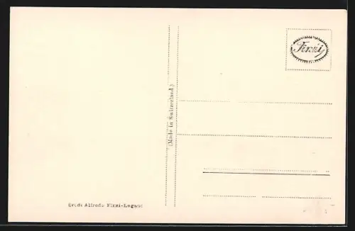 AK Aarau, Rathausgasse mit Stadtturm