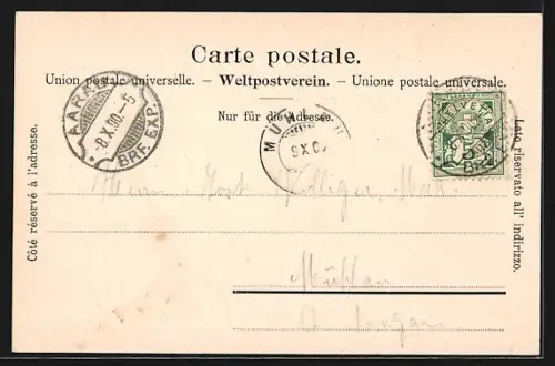 AK Aarau, Kantonale Krankenanstalt, Chirurg. Pavillon, Operationshaus, Verwaltungsgebäude