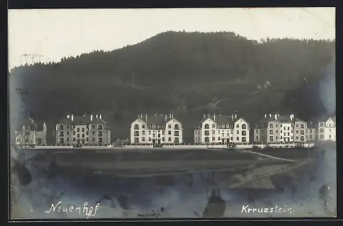 AK Neuenhof, Kreuzstein, Wohnhäuser im Ort