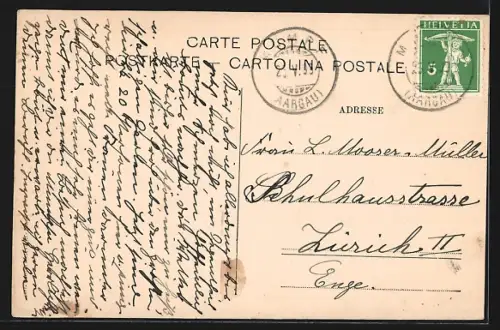 AK Mumpf, Gasthof Soolbad zur Sonne, Propr. Waldmeyer-Bollen