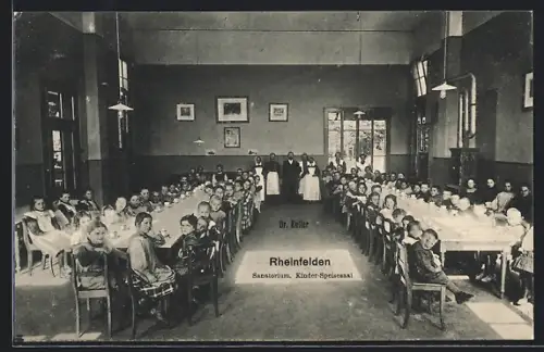 AK Rheinfelden, Sanatorium, Speisesaal, Innenansicht