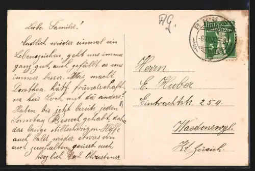 AK Brugg, Blick in die Hauptstrasse