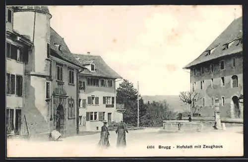 AK Brugg, Hofstatt mit Zeughaus