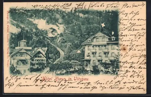 AK Vitznau, Hotel Kreuz