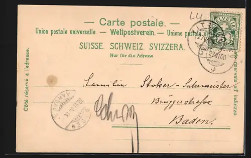 AK Vitznau, Hotel Kreuz