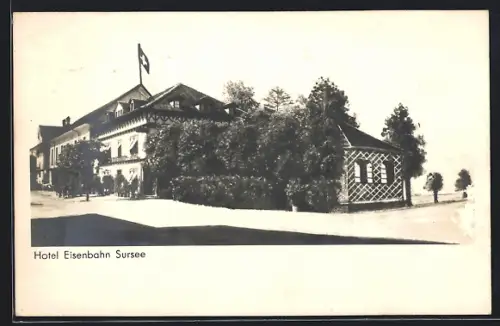 AK Sursee, Hotel Eisenbahn