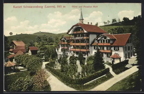 AK Schwarzenberg, Hotel & Pension Matt