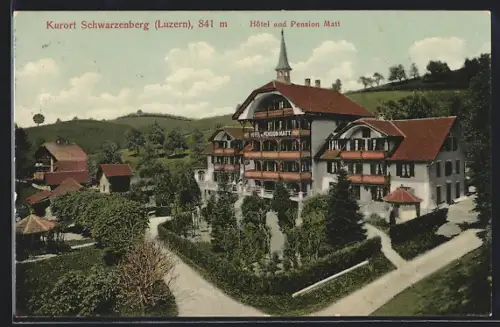 AK Schwarzenberg, Hotel & Pension Matt