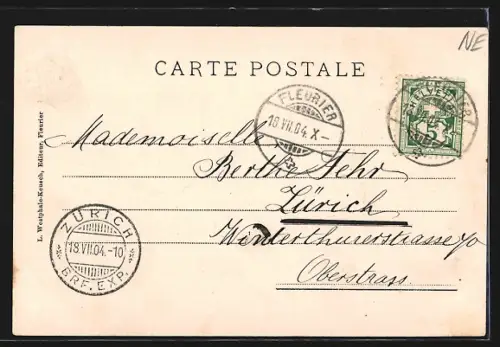 AK Fleurier, Hotel Belle Ile