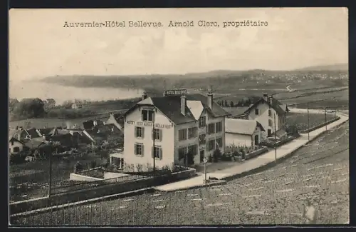 AK Auvernier, Hotel Bellevue Arnold Clerc