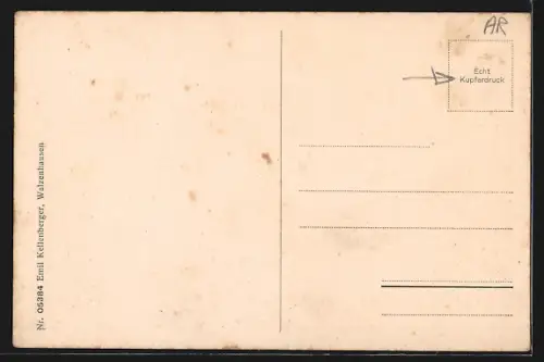 AK Walzenhausen, Blick in die Dorfstrasse