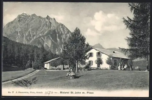 AK Schuls, Meierei St. John mit Pisoc, Panorama