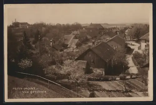 AK Le Mont-sur-Lausanne, Petit-Mont, Vue generale