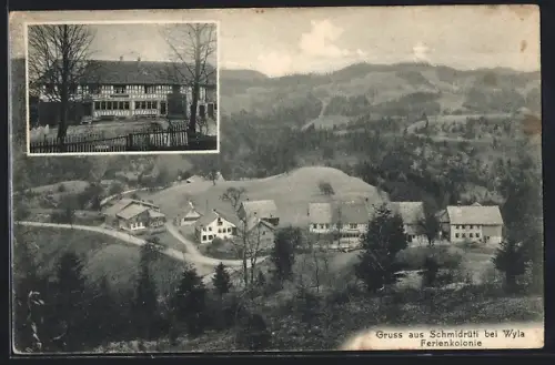 AK Schmidrüti bei Wyla, Erholungsheim, Ferienkolonie