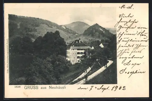 AK Beinwil /SO, Kur- und Gasthaus Neuhäusli