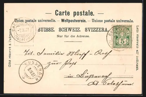 AK Beinwil /SO, Kur- und Gasthaus Neuhäusli