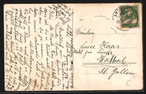 AK Mellingen, Strassenpartie am Stadttor