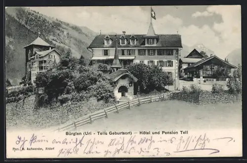 AK Bürglen /Uri, Hotel und Pension Tell