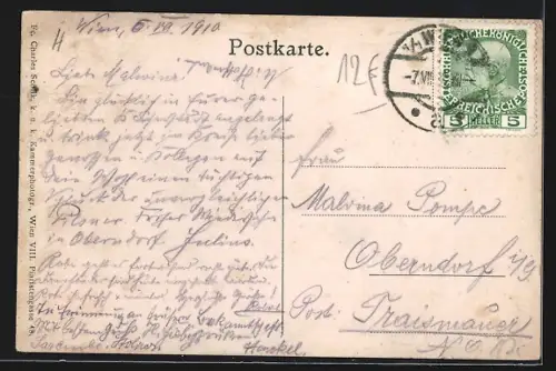 AK Wien, Gabriels Pilsner-Restaurant, Habsburgergasse 6