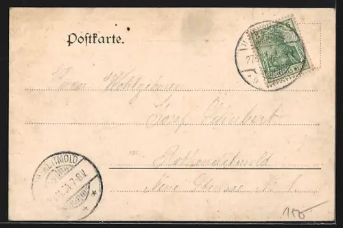 AK Schocketal, Gasthaus Zum Landgrafen, Inh. Jean Pletzer