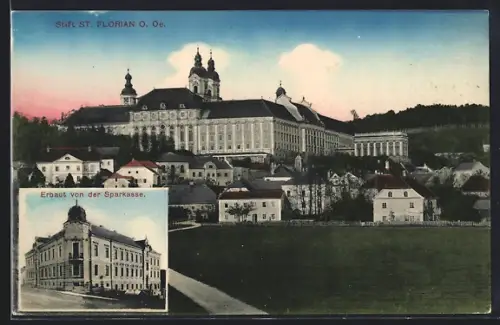 AK St. Florian, Stift St. Florian, Erbaut von der Sparkasse