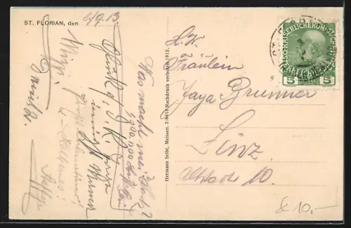 AK St. Florian, Stift St. Florian, Erbaut von der Sparkasse