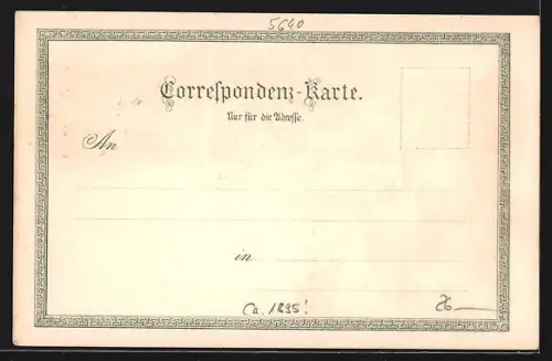 Lithographie Gastein, Teilansicht v. d. Schillerhöhe, Blick nach Hofgastein, Der obere Fall