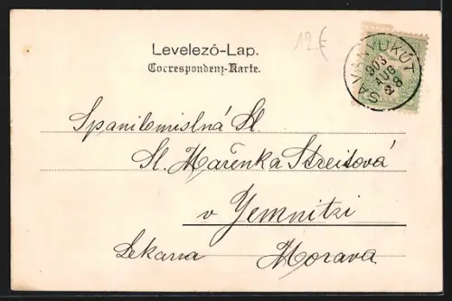 AK Bad Sauerbrunn, Ortsansicht