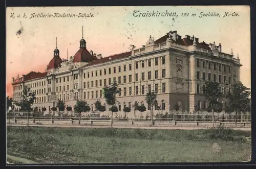 AK Traiskirchen, K. u. k. Artillerie-Kadetten-Schule