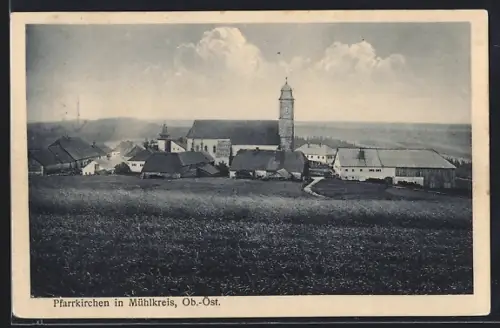 AK Pfarrkirchen i. Mühlkreis, Totalansicht