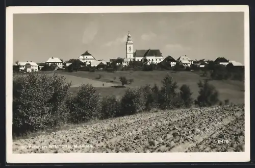 AK St. Peter am Wimberg, Blick zum Ort