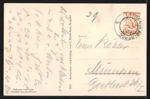 AK Stuben a. Arlberg, Teilansicht