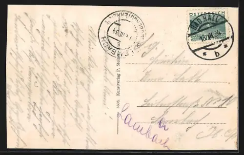 AK Bad Hall, Blick zum Landschaftlichen Krankenhaus