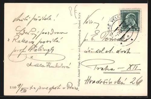 AK Gmünd, platz mit Springbrunnen