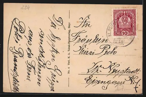 AK Steyr, Teilansicht von der Hohen Ennsleite