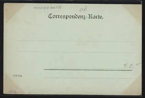 Mondschein-AK Traunkirchen /Traunsee, Panorama mit Bergen