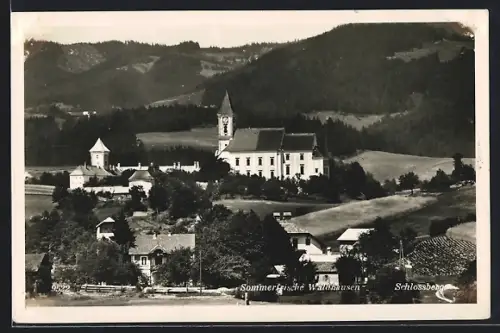 AK Waldhausen im Strudengau, Kirche am Schlossberg
